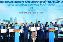 Tập đoàn BRG lần thứ tư liên tiếp được vinh danh "Doanh nghiệp bền vững Việt Nam"