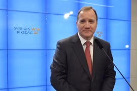 Thủ tướng Thụy Điển Stefan Lofven lên tiếng bảo vệ chiến lược chống COVID-19 gây tranh cãi của nước này (Ảnh: AFP)
