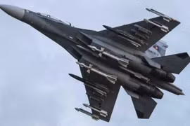 Chiến đấu cơ Su-30MK2 của Không quân Venezuela. Ảnh: MW.