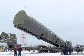 Hệ thống RS-28 Sarmat của Nga (Ảnh: National Interest)