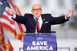Luật sư riêng của ông Donald Trump, Rudy Giuliani (Ảnh: RT)