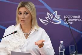 Người phát ngôn Bộ Ngoại giao Nga Maria Zakharova. Ảnh: Sputnik.