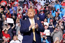 Tổng thống Mỹ Donald Trump (ảnh: SCMP)