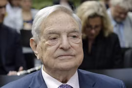 Tỷ phú George Soros tại Berlin, Đức, ngày 8/6/2017. Ảnh: Getty.