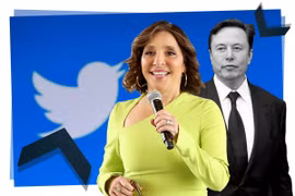 Tỉ phú Elon Musk công bố danh tính của tân CEO Twitter trong hôm 12/5 (Ảnh: AOL)