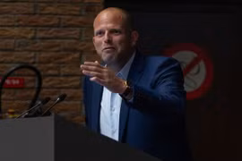 Bộ trưởng Quốc phòng Bỉ Theo Francken. Ảnh: Getty.