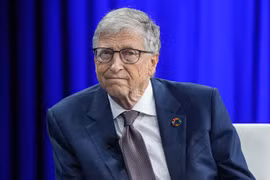 Tỷ phú Mỹ, nhà hoạt động từ thiện Bill Gates. Ảnh: Getty.