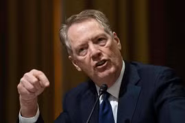 Đại diện Thương mại Mỹ Robert Lighthizer (Ảnh: SCMP)