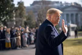 Tổng thống Trump lên kế hoạch cho màn đón tiếp người kế nhiệm không thể lạnh nhạt hơn (Ảnh: NBC)