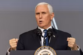 Phó Tổng thống Mỹ Mike Pence (Ảnh: AP)
