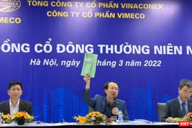 Chủ toạ đoàn AGM 2022 của Vimeco.