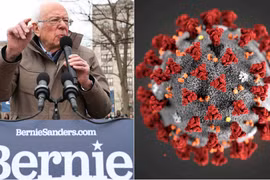 Ứng viên Bernie Sanders bị người dẫn chương trình kênh CNN so sánh với virus corona gây bức xúc (Ảnh: RT)