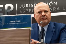 Công tố viên ICC Karim Khan. Ảnh: Getty.