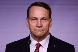 Ngoại trưởng Ba Lan Radoslaw Sikorski. Ảnh: Getty.