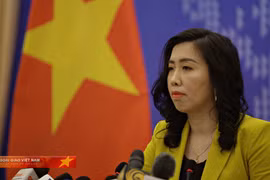 Người phát ngôn Bộ Ngoại giao Lê Thị Thu Hằng. Ảnh: BNG.