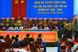 Tỉnh ủy Trà Vinh chỉ định Bí thư Huyện ủy Càng Long ngay tại đại hội ẢNH: CTV
