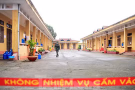 Trung đoàn 123 là 1 trong 3 khu cách ly được tỉnh Lạng Sơn chuẩn bị để đón hơn 400 công dân trở về từ Trung Quốc. Ảnh: Báo Tiền Phong.