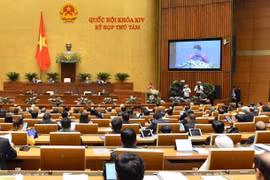 Một phiên làm việc của kì họp thứ 8, Quốc hội khóa XIV - tháng 12/2019. Ảnh: Quochoi.vn