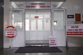 Khu vực cách ly bệnh nhân nghi nhiễm virus Corona chủng mới tại Bệnh viện đa khoa tỉnh Quảng Ninh. Ảnh: quangninh.gov.vn.