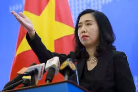 Người Phát ngôn Bộ Ngoại giao Lê Thị Thu Hằng. Ảnh: Bộ Ngoại giao
