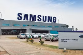 Công ty TNHH Samsung Display Việt Nam - nơi bệnh nhân mắc COVID-19 thứ 262 làm việc. Ảnh: Samsung Việt Nam.
