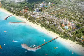 Phối cảnh công viên biển tại NovaWorld Phan Thiet (Phan Thiết, Bình Thuận)