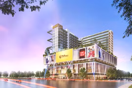 Phối cảnh dự án Trung tâm thương mại – dịch vụ - giải trí, phức hợp do Tập đoàn T&T Group làm chủ đầu tư