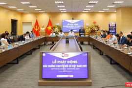 Toàn cảnh lễ phát động Chương trình bình chọn, trao tặng giải thưởng “Chuyển đổi số Việt Nam - Vietnam Digital Awards” năm 2021