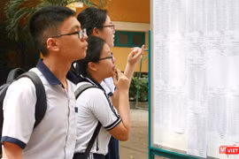 Thí sinh dự thi kỳ thi tuyển sinh vào lớp 10 năm học 2019-2020
