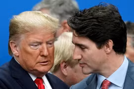 Tổng thống Trump "mắng" Thủ tướng Trudeau là "kẻ hai mặt" (Ảnh: Reuters)