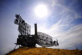 Ukraine chế tạo radar chống Kalibr và Tomahawk. Ảnh: Một trạm radar phòng không (Tass)