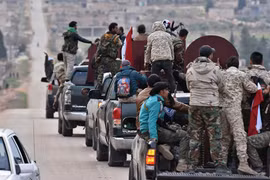 Dân quân Syria tiến vào địa phận Afrin ngăn đà tiến của quân Thổ Nhĩ Kỳ