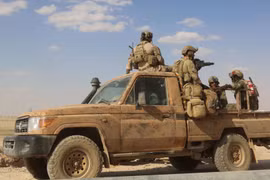 Lính Mỹ hiện diện tại chiến trường Syria