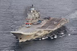 Tàu sân bay Đô đốc Kuznetsov và nhiều chiến hạm Nga khác thuộc hai hạm đội đang hướng về Syria