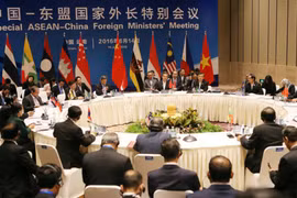 Một cuộc họp giữa quan chức ASEAN và Trung Quốc (ảnh minh họa)