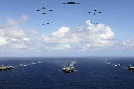 Một trong những cuộc tập trận RIMPAC do Mỹ tổ chức