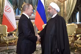 Hai nhà lãnh đạo Nga và Iran