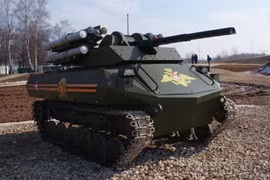 Robot chiến đấu Nga đã xung trận tại chiến trường Syria