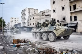Binh sĩ Nga trên chiến trường Syria
