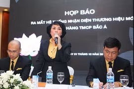 Bà Thái Hương, Tổng Giám đốc kiêm Phó Chủ tịch Hội đồng quản trị NHTMCP Bắc Á (Nguồn: BAB)