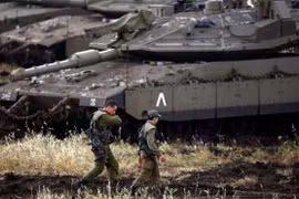 Lực lượng Israel tại Golan.