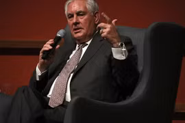 Ngoại trưởng Tillerson.