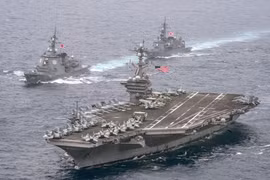 Dự kiến, tàu sân bay Mỹ sẽ ghé thăm Việt Nam vào năm 2018, thể hiện bước tiến mới trong quan hệ Việt-Mỹ