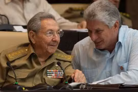 Hai lãnh đạo Cuba.