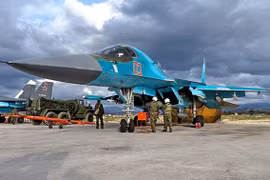 Cường kích Su-34 tối tân của Nga tham chiến tại Syria