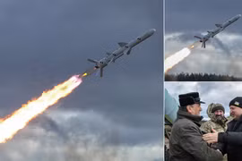 Ukraine thử nghiệm hệ thống tên lửa nhái Kh-35 của Liên Xô.