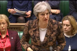 Thủ tướng ANh Theresa May.