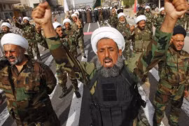 Dân quân người Shia tại Iraq.