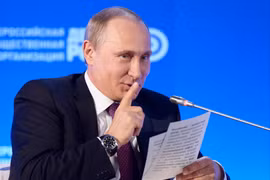 Tổng thống Nga Vladimir Putin.