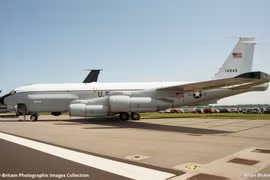 Chiếc máy bay Boeing RC-135U mang số đăng ký 64-14849 của Không quân Mỹ.